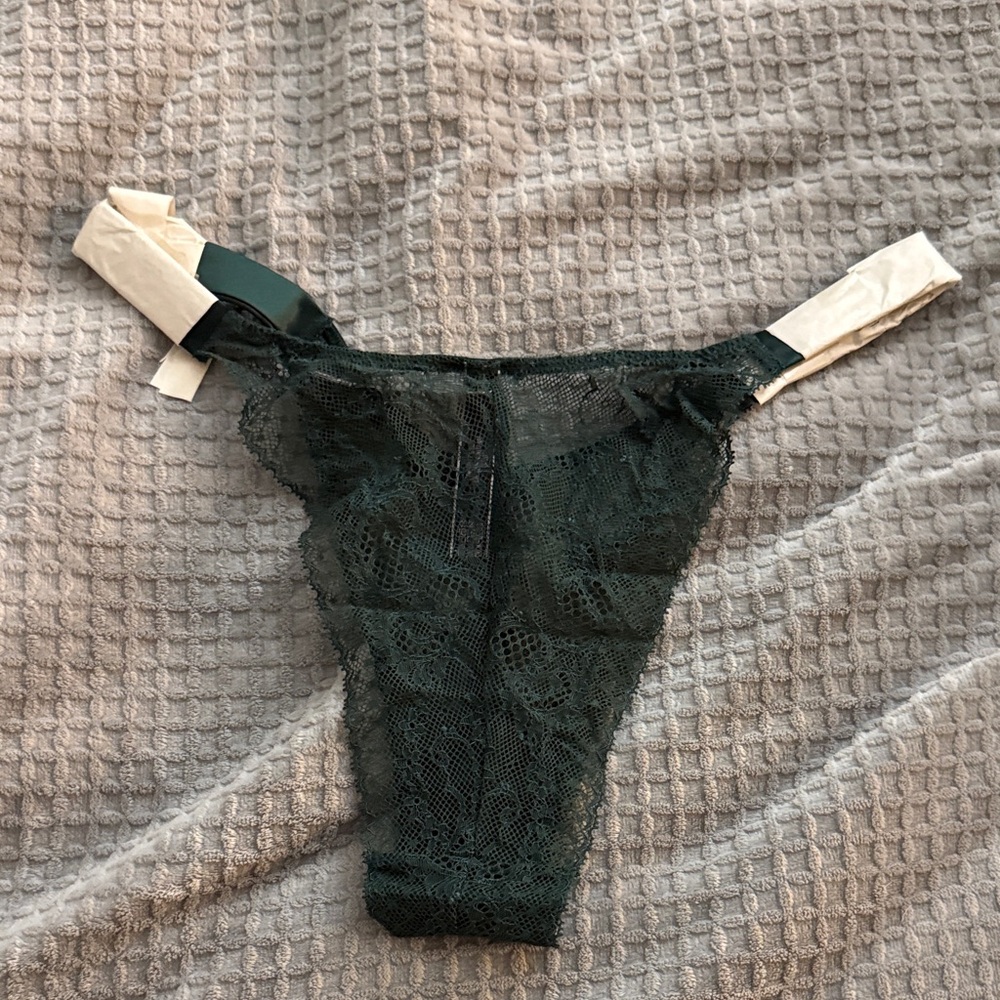 Victoria’s Secret Matching corset and panties sequin Print Lingerie Set - M 34DD - Picture 8 of 11